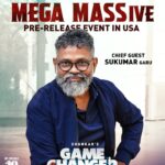 Ram Charan’s Game Changer Pre-Release Event with Sukumar as Chief Guest