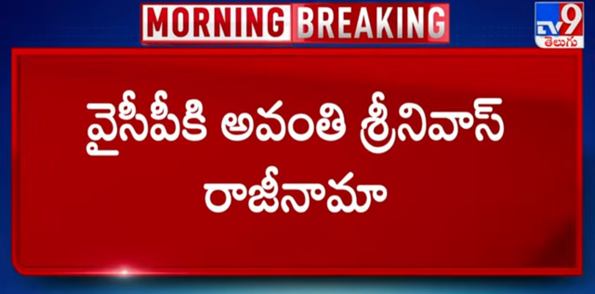 Avanthi Srinivas Resign to YSRCP