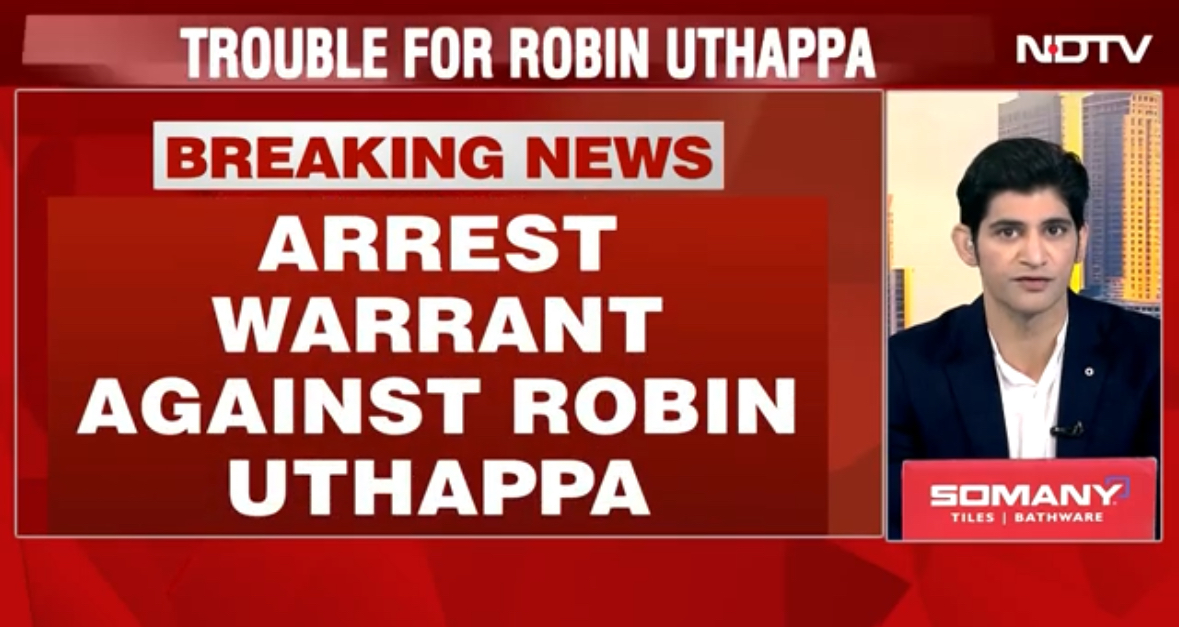 Robin Uthappa In Trouble After Arrest Warrant Over PF Fraud Allegations