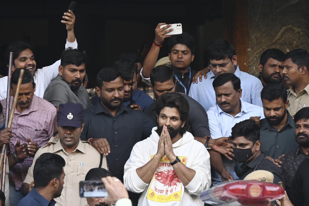 Allu Arjun Released From Jail After High Drama