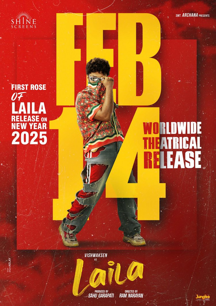 Vishwak Sen’s Laila Teaser to Drop on New Year’s Day