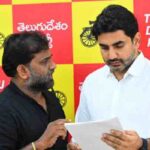 Madan Mohan Raises Allegations Against MP Vijayasai Reddy In Meeting with Nara Lokesh