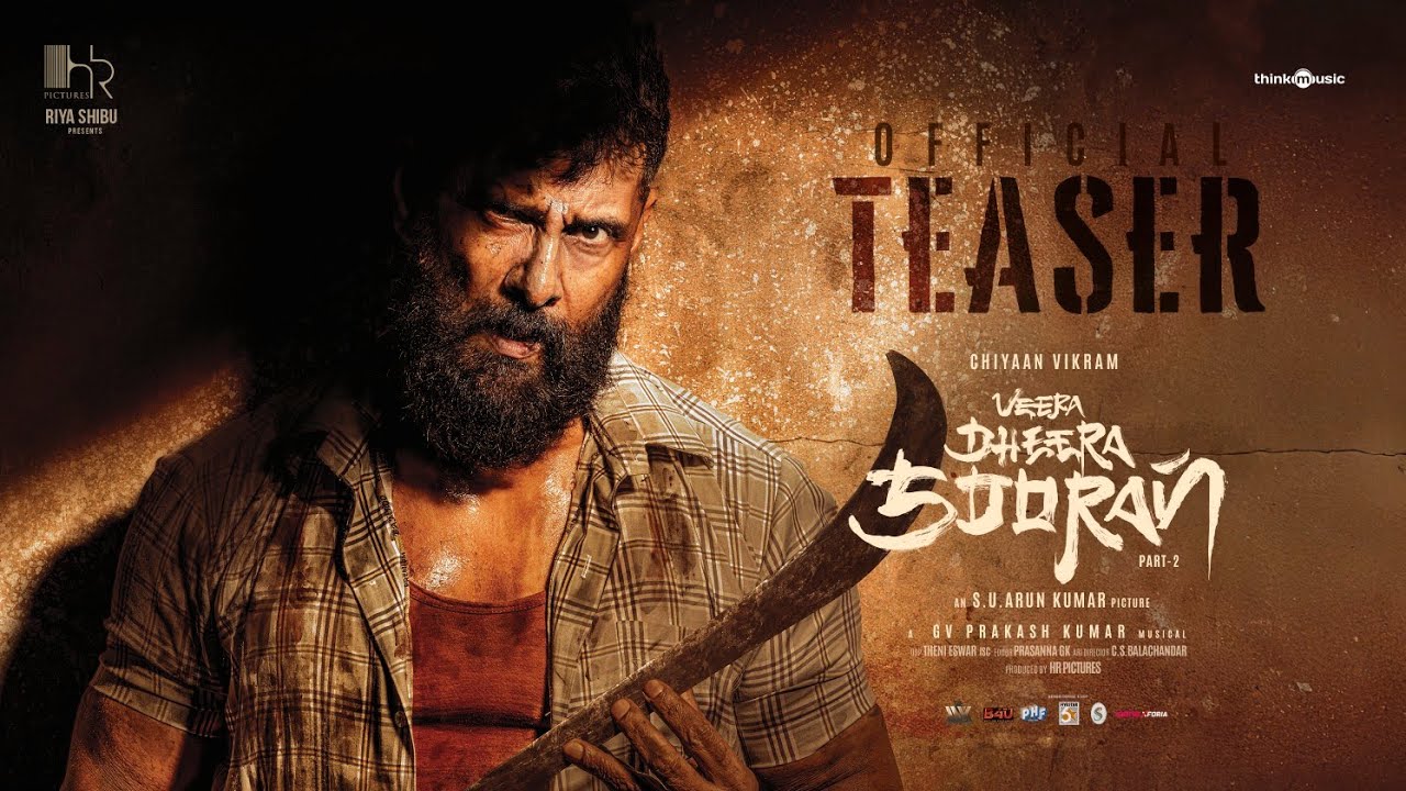Chiyaan Vikram’s Veera Dheera Sooran Part 2 Teaser Raises Anticipation