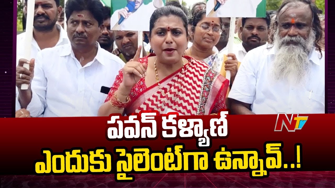 Ex Minister Roja Fires on Deputy CM Pawan Kalyan