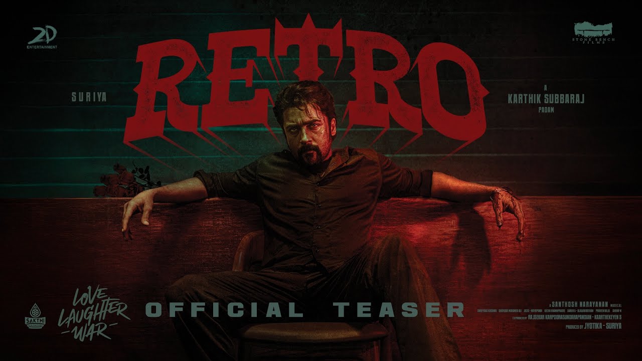 Suriya’s Power-Packed Comeback: “Retro” Title Teaser Drops