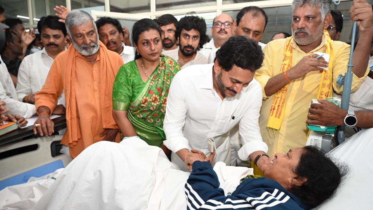 Jagan Visits Injured in Tirupati Stampede, Demands Government Accountability