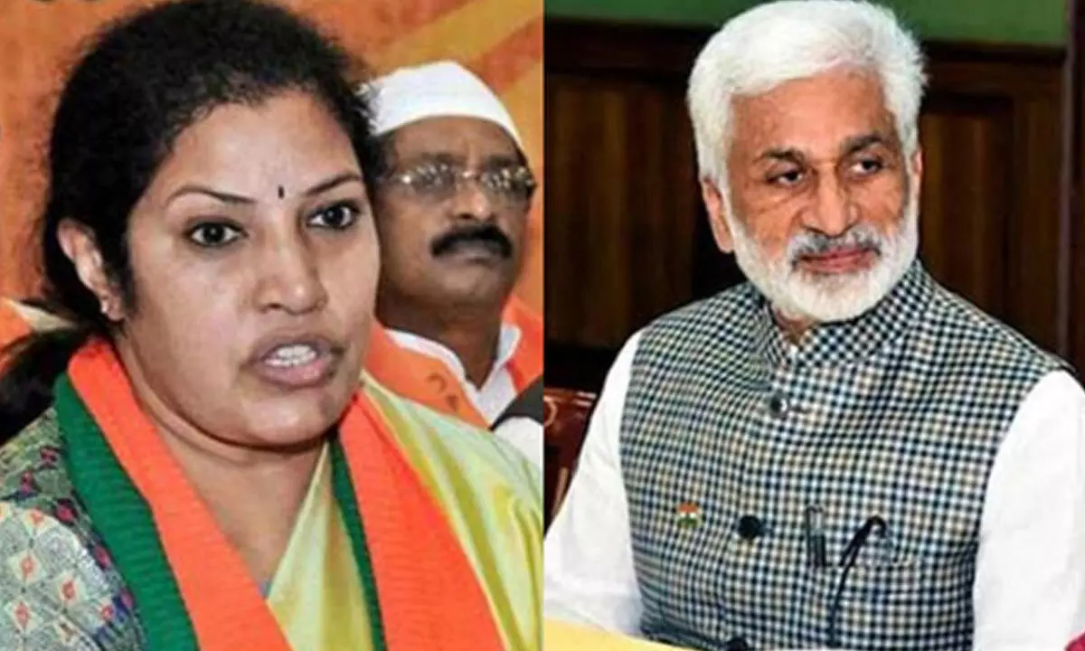 Purandeswari Addresses Speculation Over Vijayasai Reddy Joining BJP
