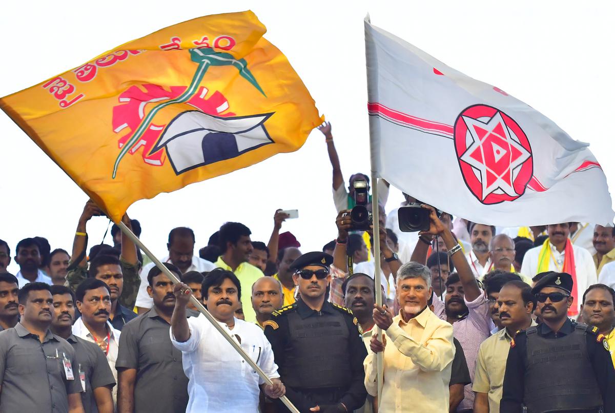TDP And Janasena Put An End To Leadership Speculations
