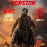 Pushpa 2: Reloaded Version with Extra Footage to Hit Theaters This Sankranti