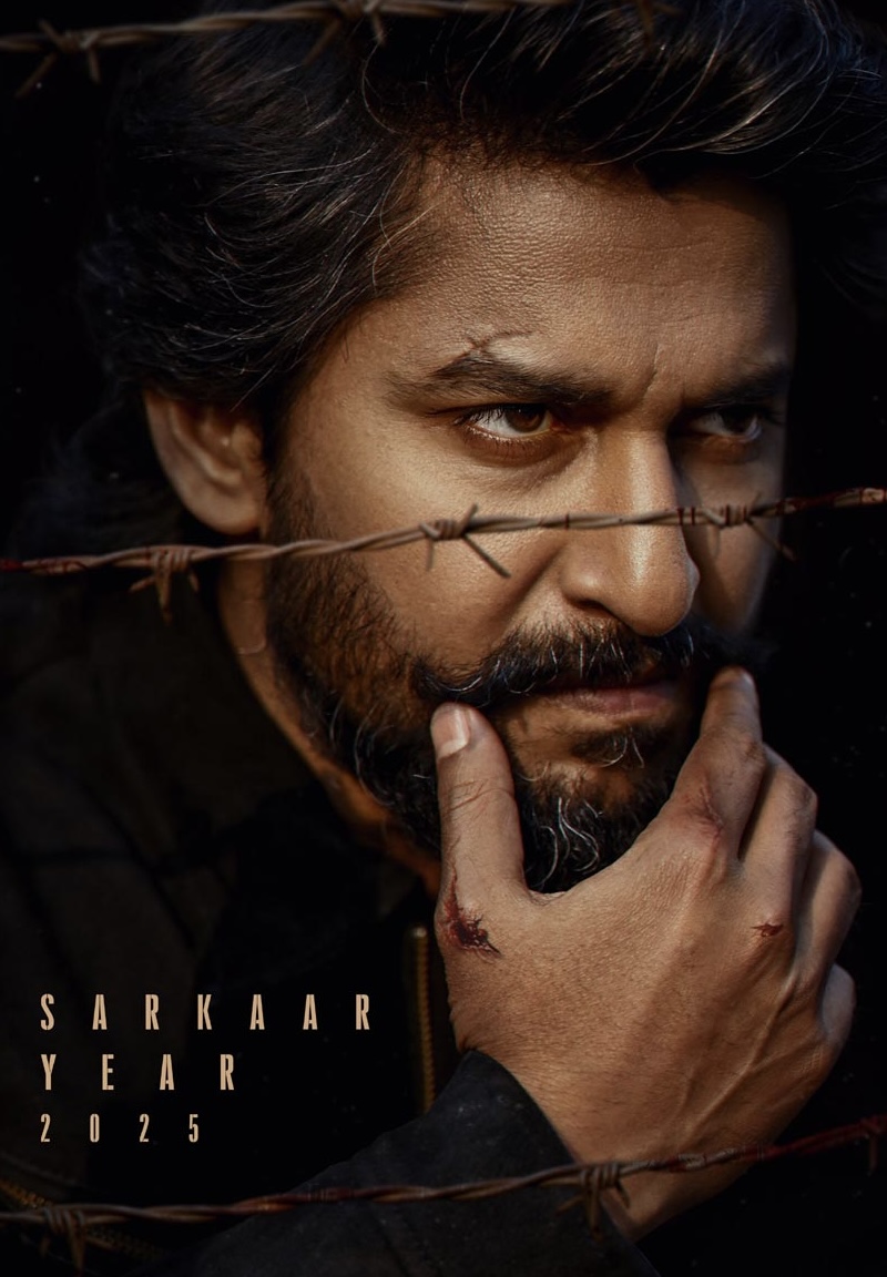 Natural Star Nani’s HIT 3 Drops Intense New Year Poster