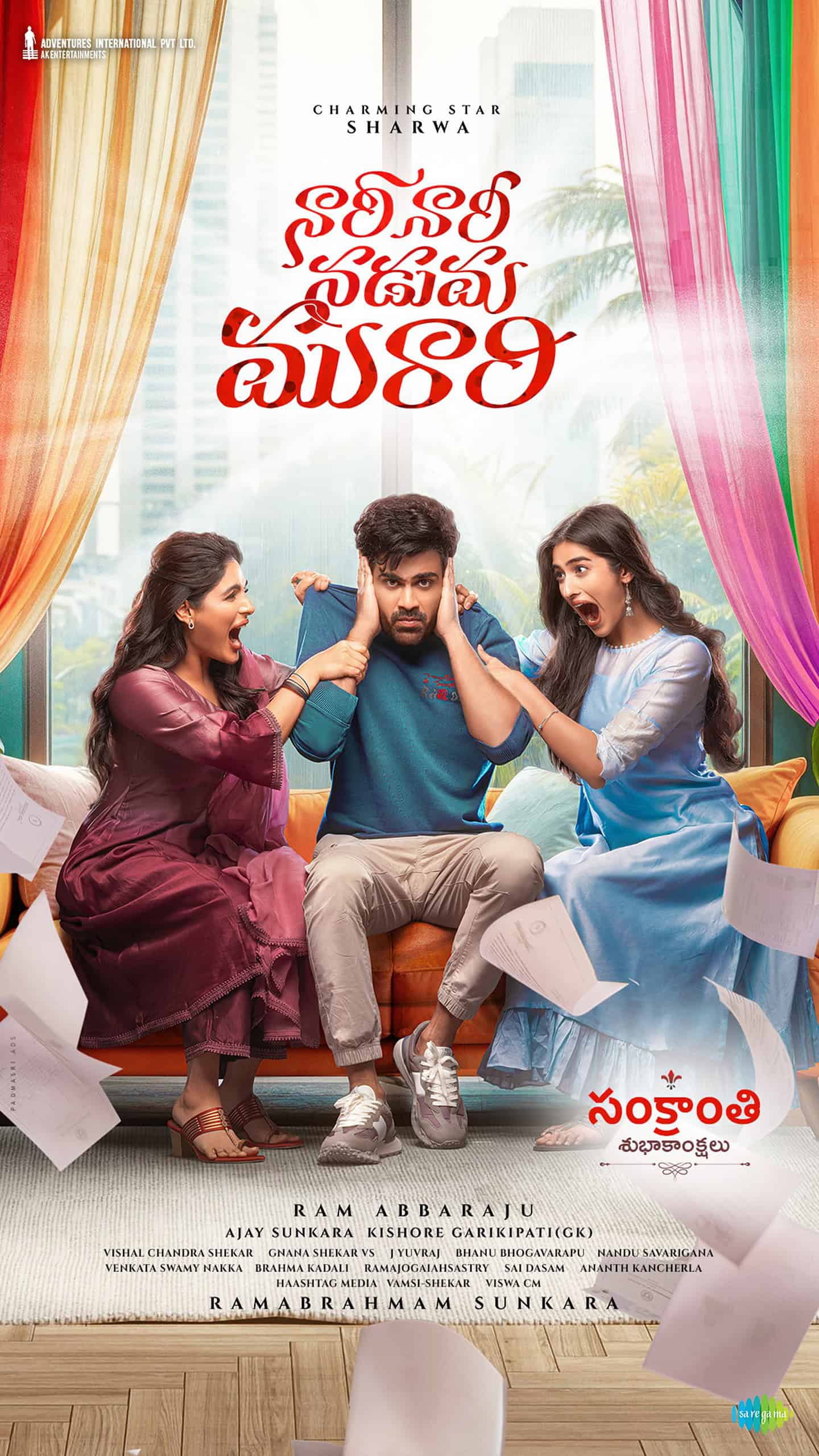 Sharwa’s 37th Film Title Nari Nari Naduma Murari