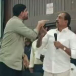 MLAs clashed In Front of Ministers At Karimnagar Collectorate