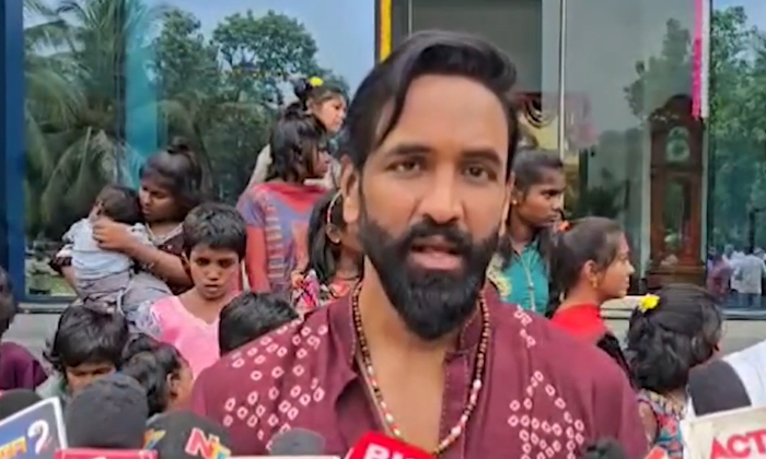 Manchu Vishnu Adopts 120 Orphans in Tirupati, Celebrates Sankranti with Them