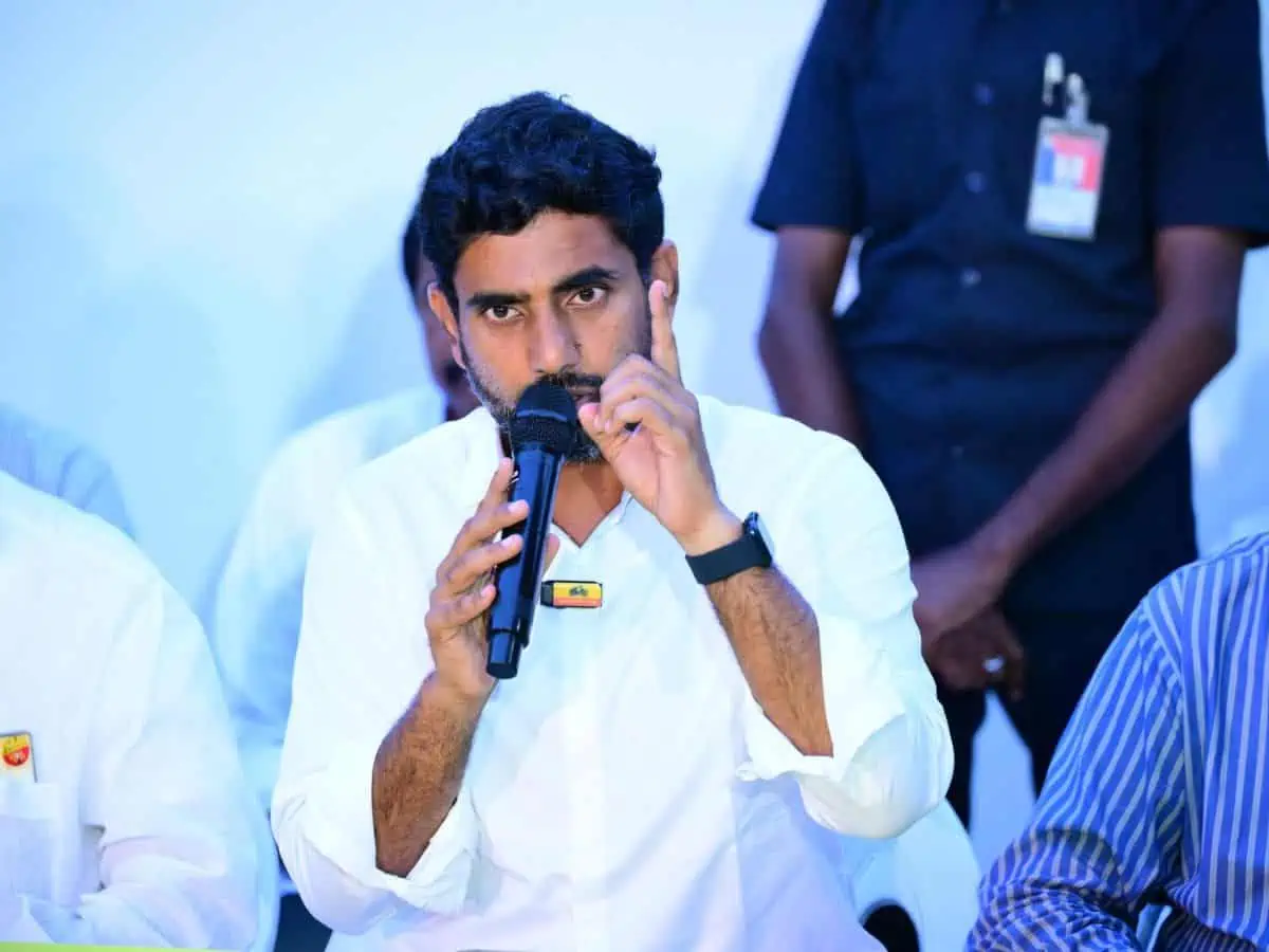 Nara Lokesh Vows Action Against Wrongdoers, Promises Arrests In Liquor And Sand Scams