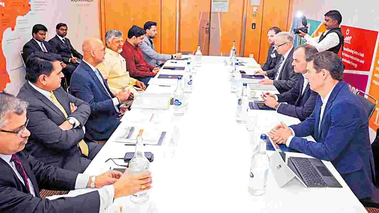 Lokesh Invites ArcelorMittal To Invest In Petrochemical Hub At Bhavanapadu