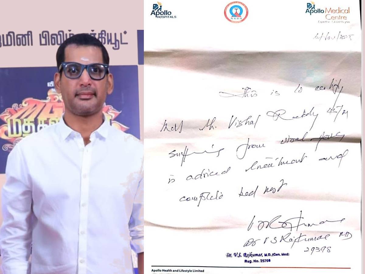 Doctors Provide Update on Vishal’s Health After Concerned Fans React