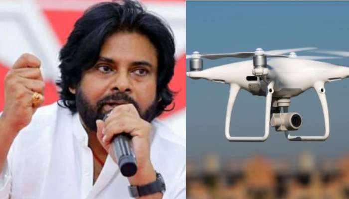Drone Sighting Raises Alarm At Deputy CM Pawan Kalyan’s Mangalagiri Camp Office