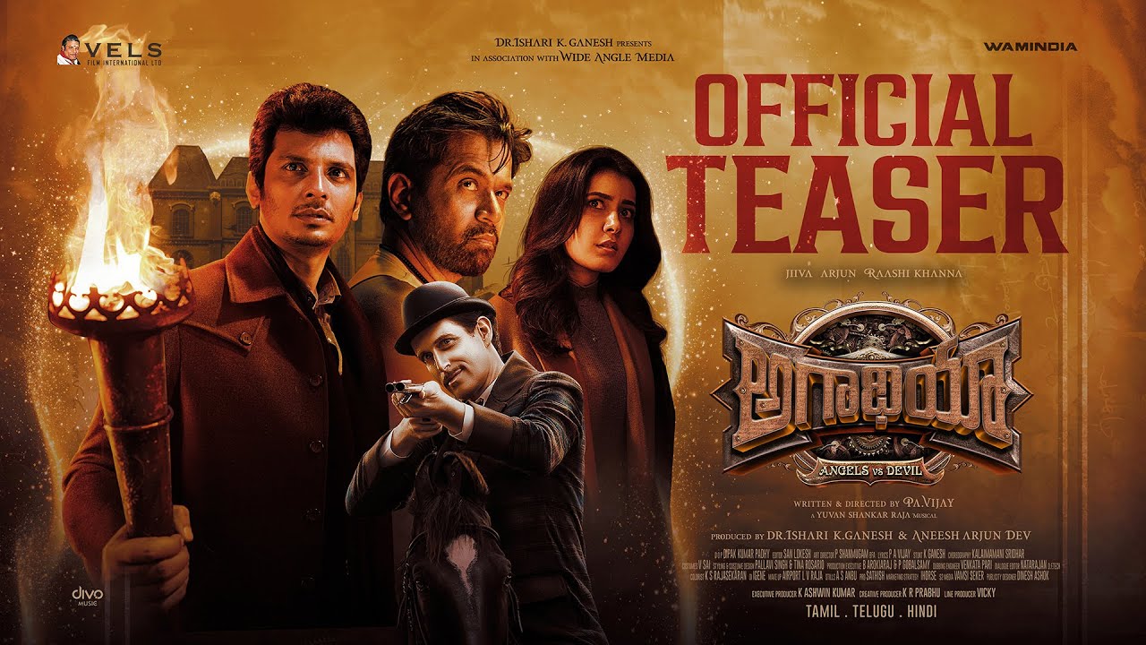 Aghathiyaa: A Spellbinding Fantasy-Horror Thriller Blending Time-Travel and Supernatural Mystery