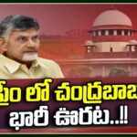 Big Relief To CM Chandrababu In Supreme Court