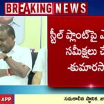 Central Minister Kumaraswamy on Vishaka Steel Plant