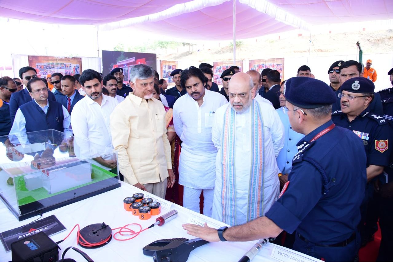 NDRF First to Respond in Disasters, Says Andhra Pradesh CM Chandrababu