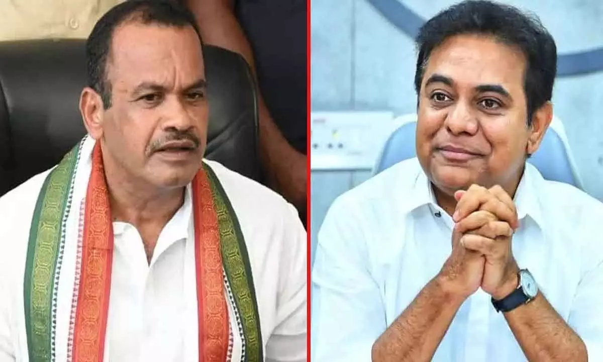 Komatireddy’s Remarks on KTR Spark Speculation In Telangana Politics