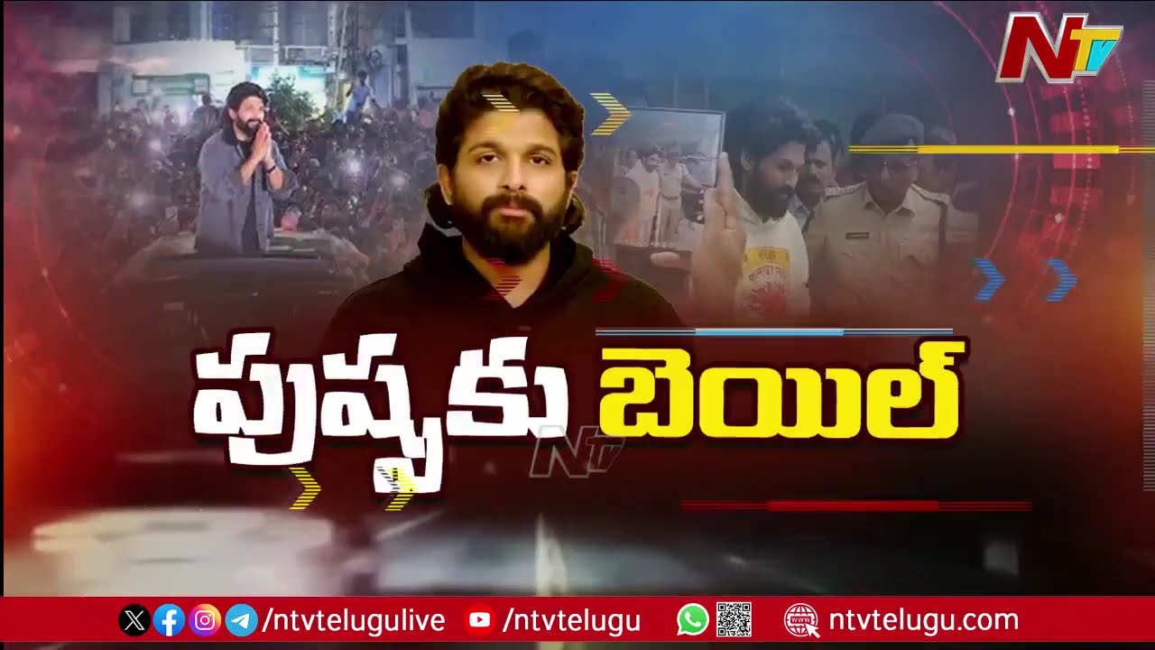 Nampally Court Granted regular Bail to Allu Arjun