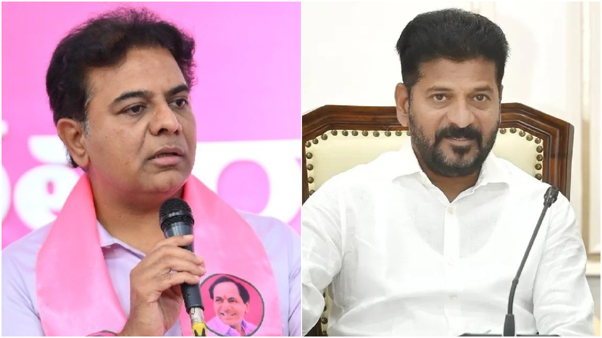 KTR challenged Revanth Reddy To Take A Lie Detector Test on Formula E car Race