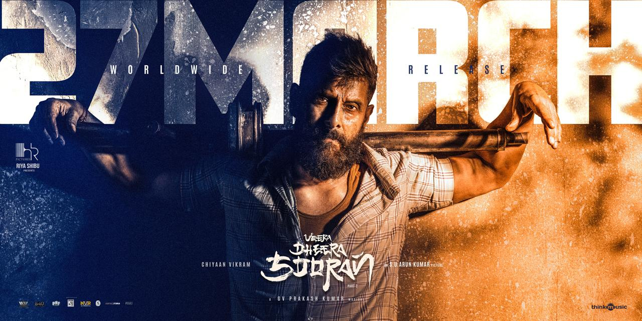 Veera Dheera Sooran Part 2: Chiyaan Vikram’s Action Thriller Arrives March 27, 2025