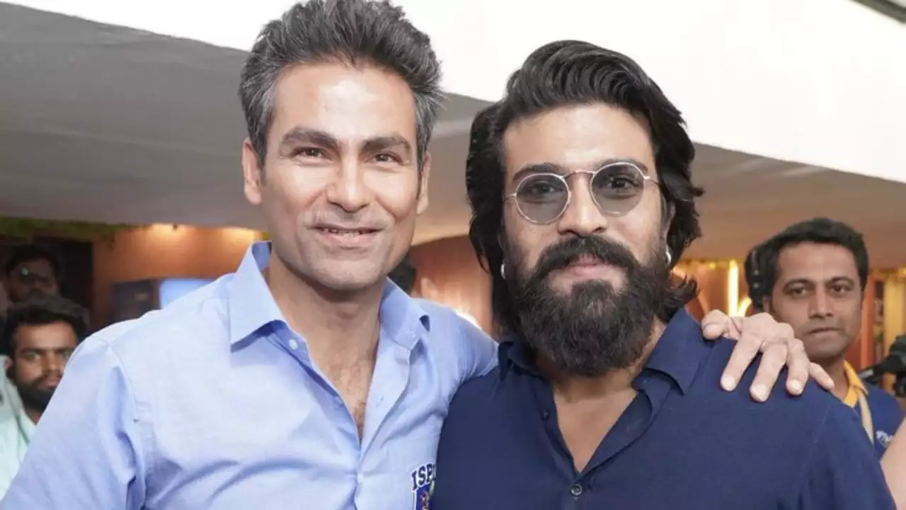 చెర్రీతో ఆ ఇండియన్‌ మాజీ క్రికెటర్‌!