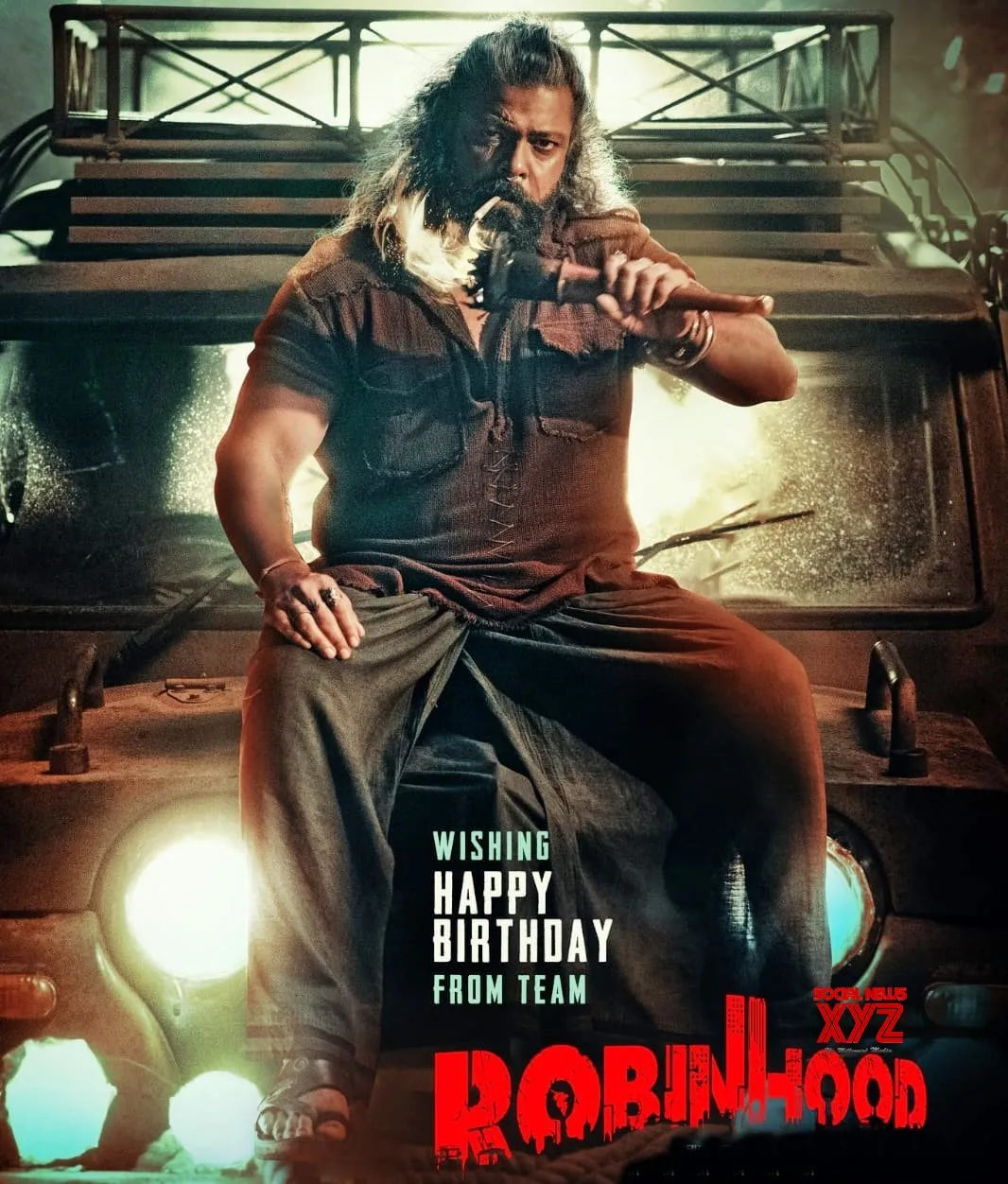 “రాబిన్ హుడ్” నుంచి అదిరిన “ఆదిపురుష్” నటుడు పోస్టర్!