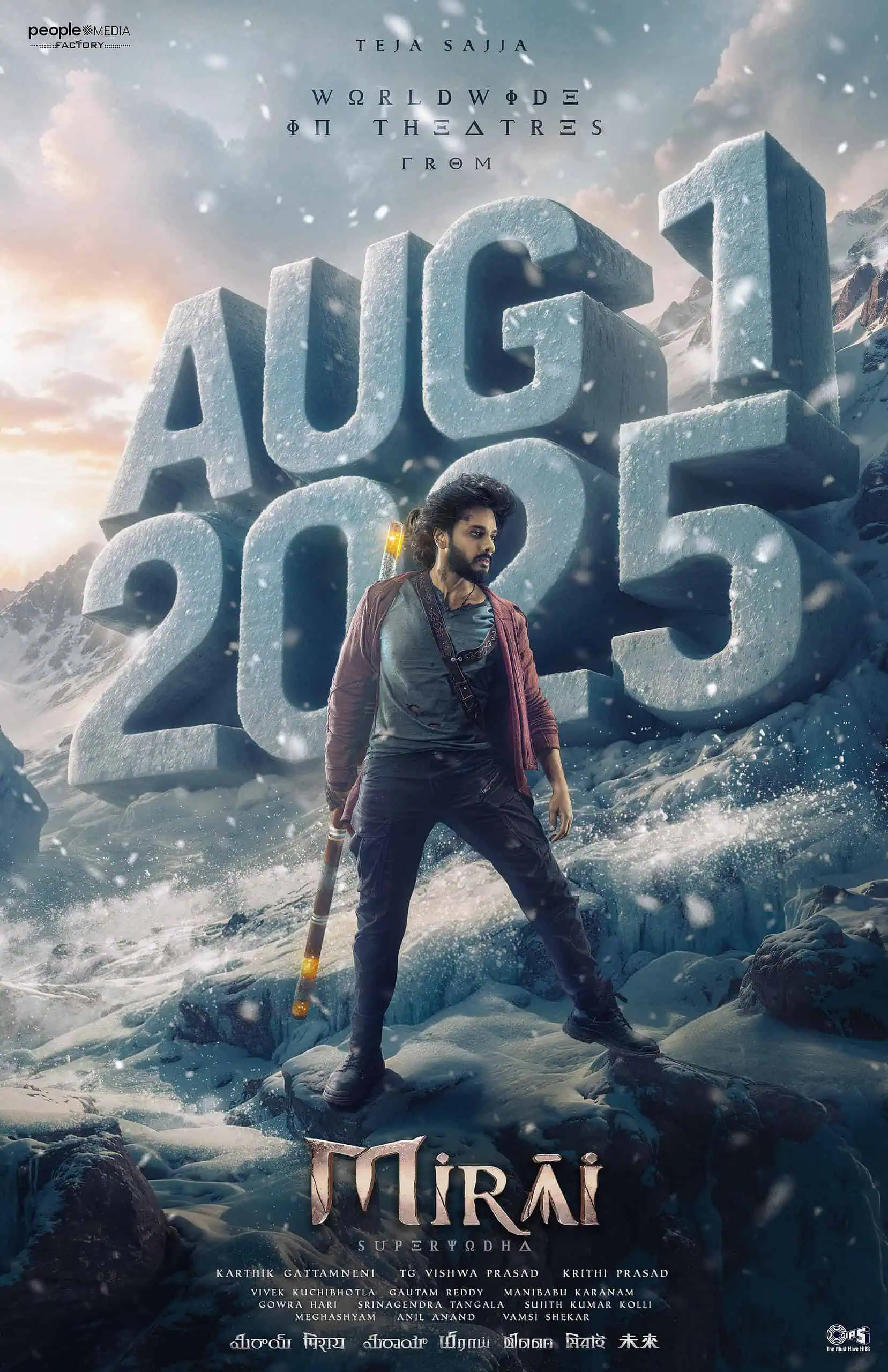 Teja Sajja’s Mirai Locks New Release Date