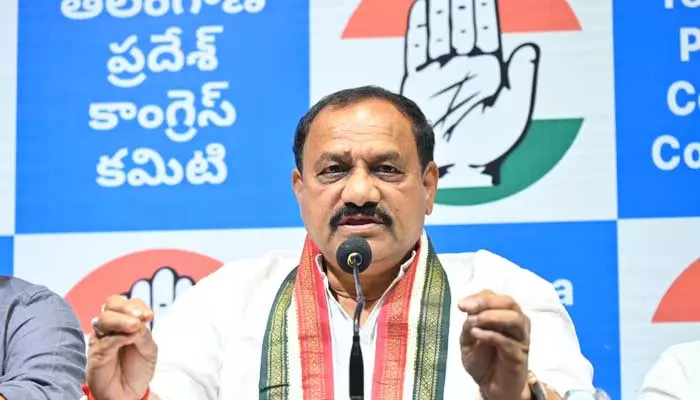 Congress outraged By KCR stating Congress Govt. Failed, BRS Going To come Back