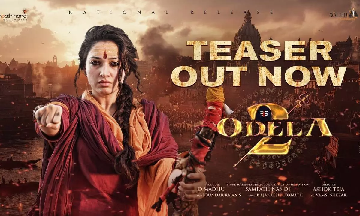 Odela 2 Teaser Unveiled At Maha Kumbh Mela; Tamannaah Bhatia Stuns As Shiva Shakti