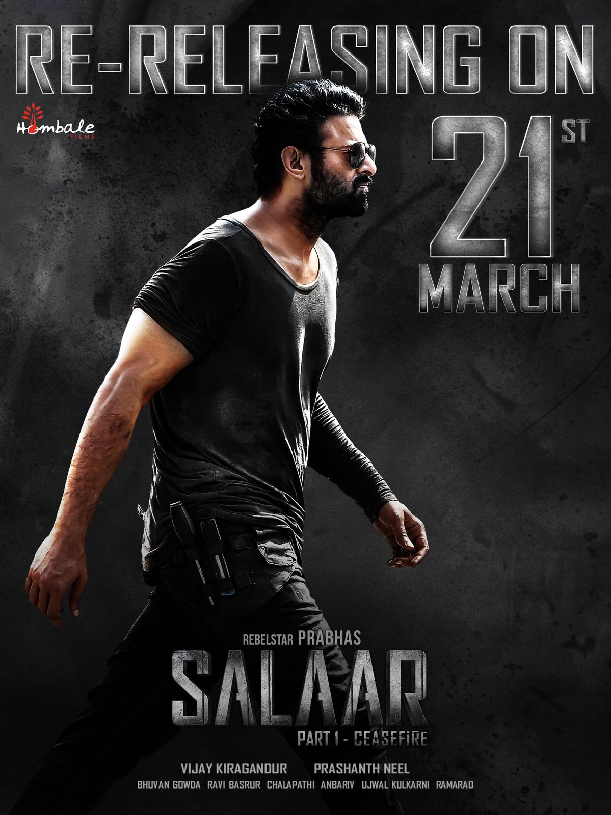 Prabhas’ Salaar Set for a Grand Re-Release on March 21