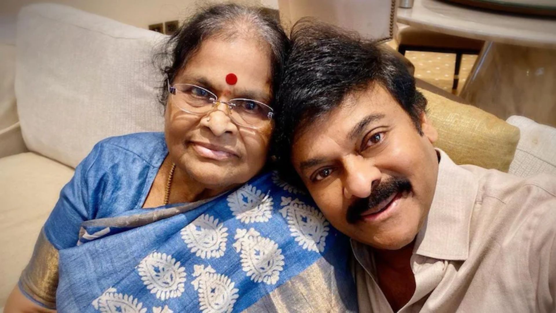  Chiranjeevi’s Team Dismisses Rumors of Anjanamma’s Ill Health