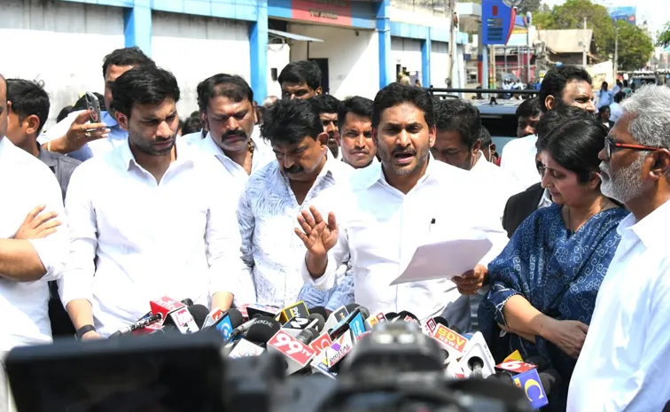 Jagan Visits Vallabhaneni Vamsi In Jail, Slams TDP Government & Police Actions