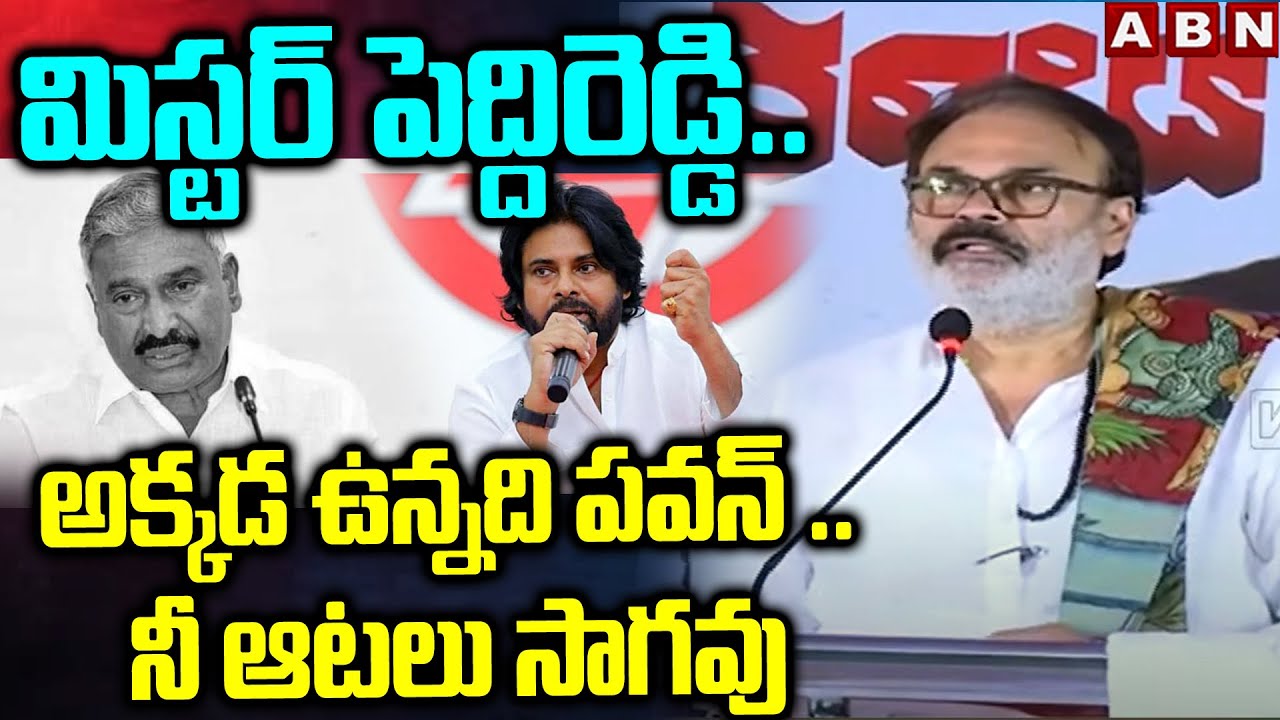 Janasena Nagababu Warning To Peddireddy