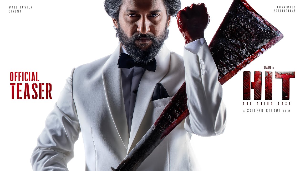 Nani’s HIT 3 Teaser Promises a Power-Packed Action Thriller