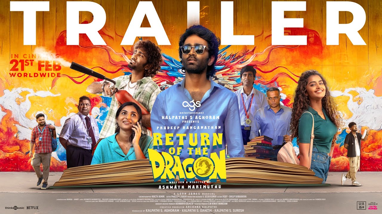 Pradeep Ranganathan’s Dragon Trailer Unleashes a Fun and Emotional Ride