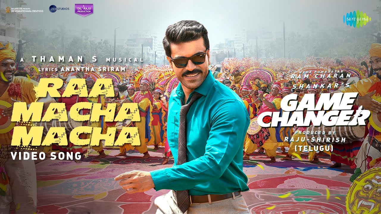 ‘Raa Macha’ Video Song from Game Changer Released