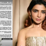 Samantha Condemns Kerala Student’s Death Due to Ragging, Calls for Strict Action