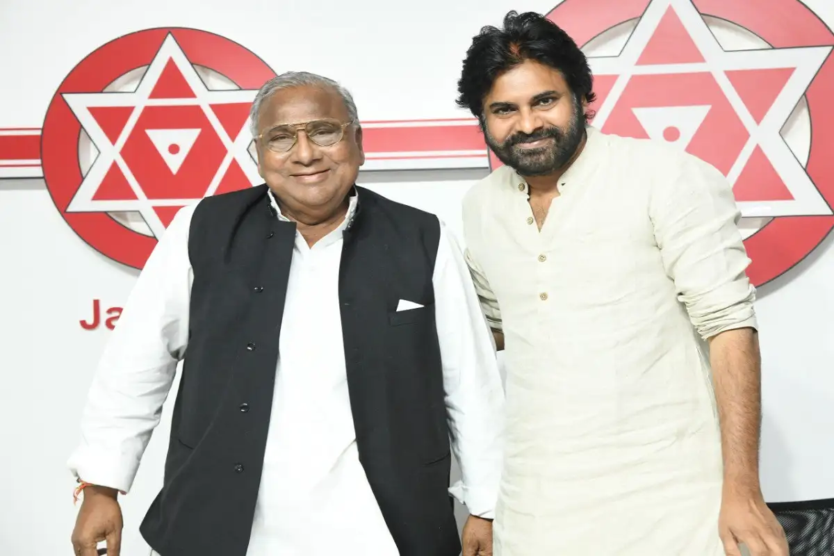 Telangana Congress Leader V. Hanumantha Rao Meets Pawan Kalyan