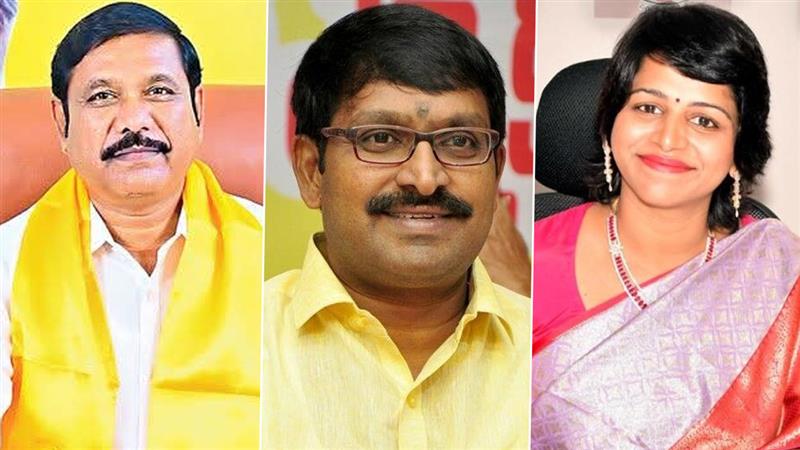 Greeshma, Beeda Ravichandra, BT Naidu Are TDP MLC candidates