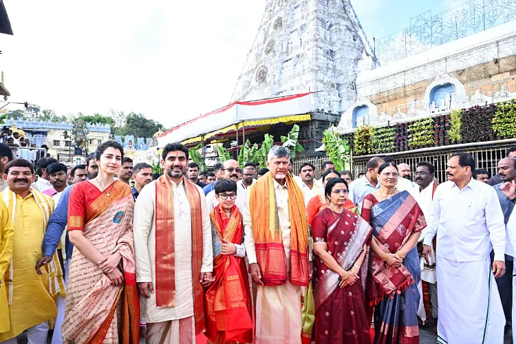 Seven Hills Belong To Lord Venkateswara, Not For Commercial Use: Chandrababu