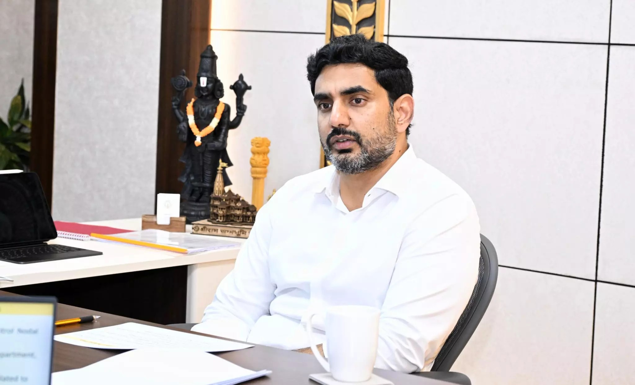 Nara Lokesh says 100 development programs initiated in Mangalagiri constituency