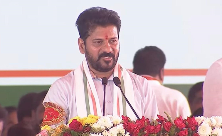 CM Revanth Reddy Slams Kishan Reddy, BRS & BJP At Wanaparthy Public Meeting