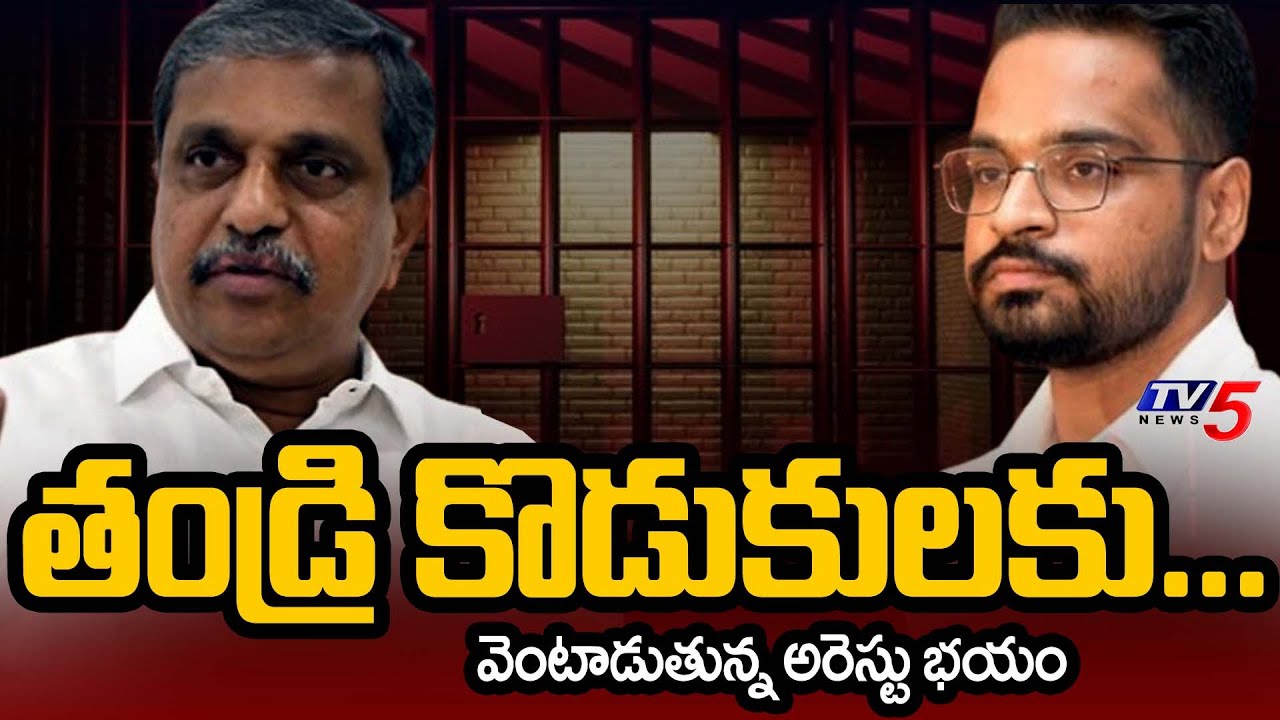 Arrest Fear To YSRCP Sajjala Ramakrishna And Bhargav
