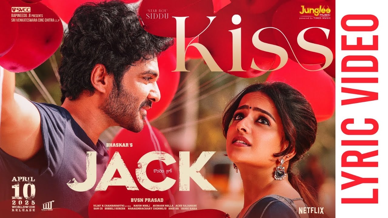 Siddu Jonnalagadda’s Jack – Konchem Crack Drops the “Kiss Song”
