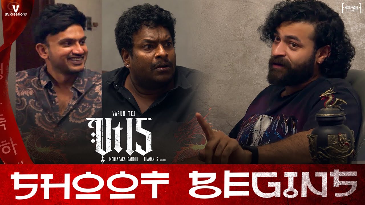 Varun Tej’s Indo-Korean Film VT15 Kicks Off with an Exciting Promo